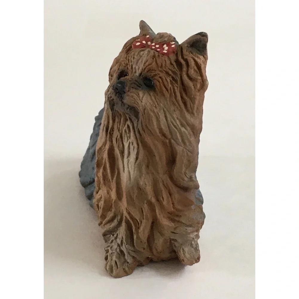Vintage 1980s Yorkshire Terrier Figurine